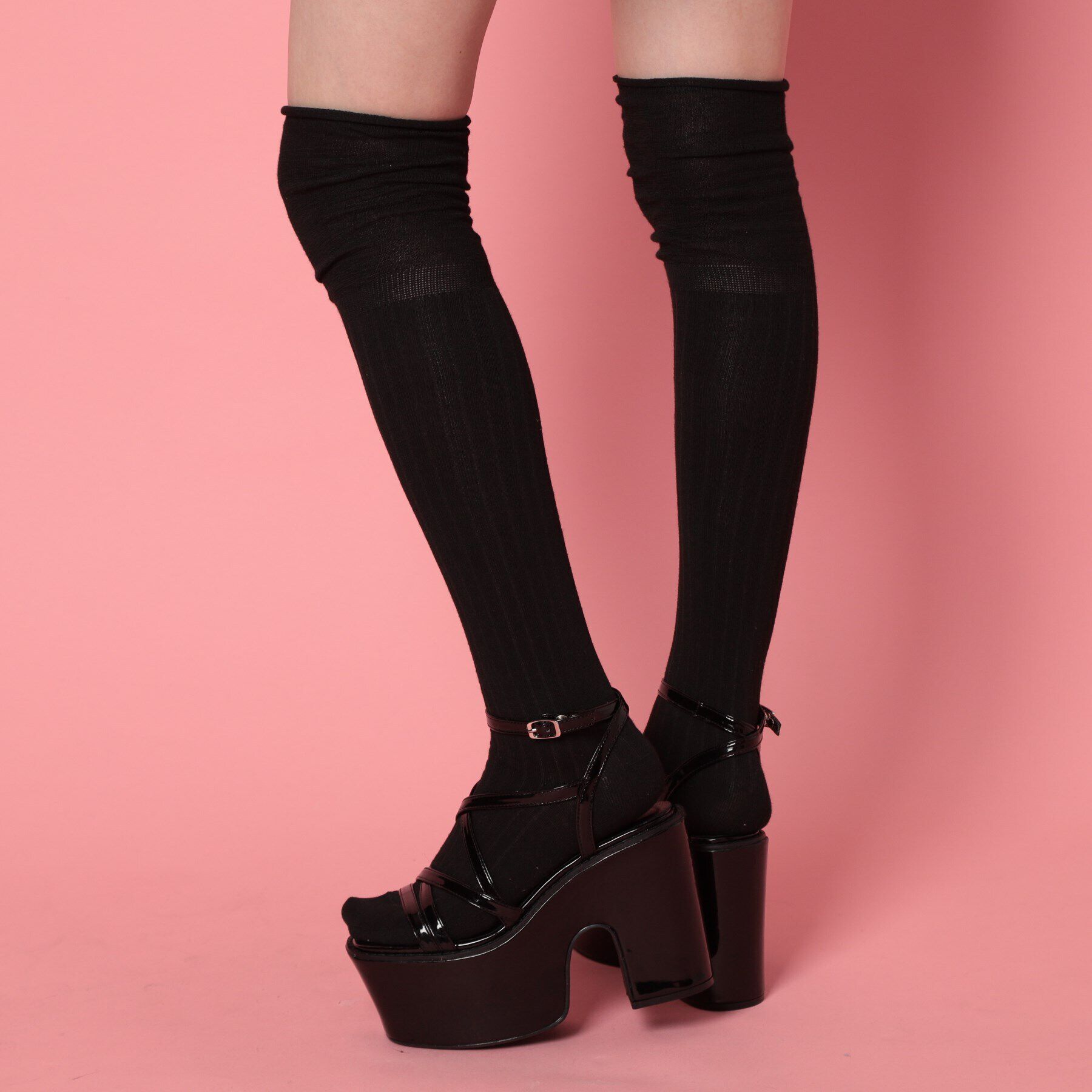 csT&P「厚底レースアップサンダル」|サンダル|