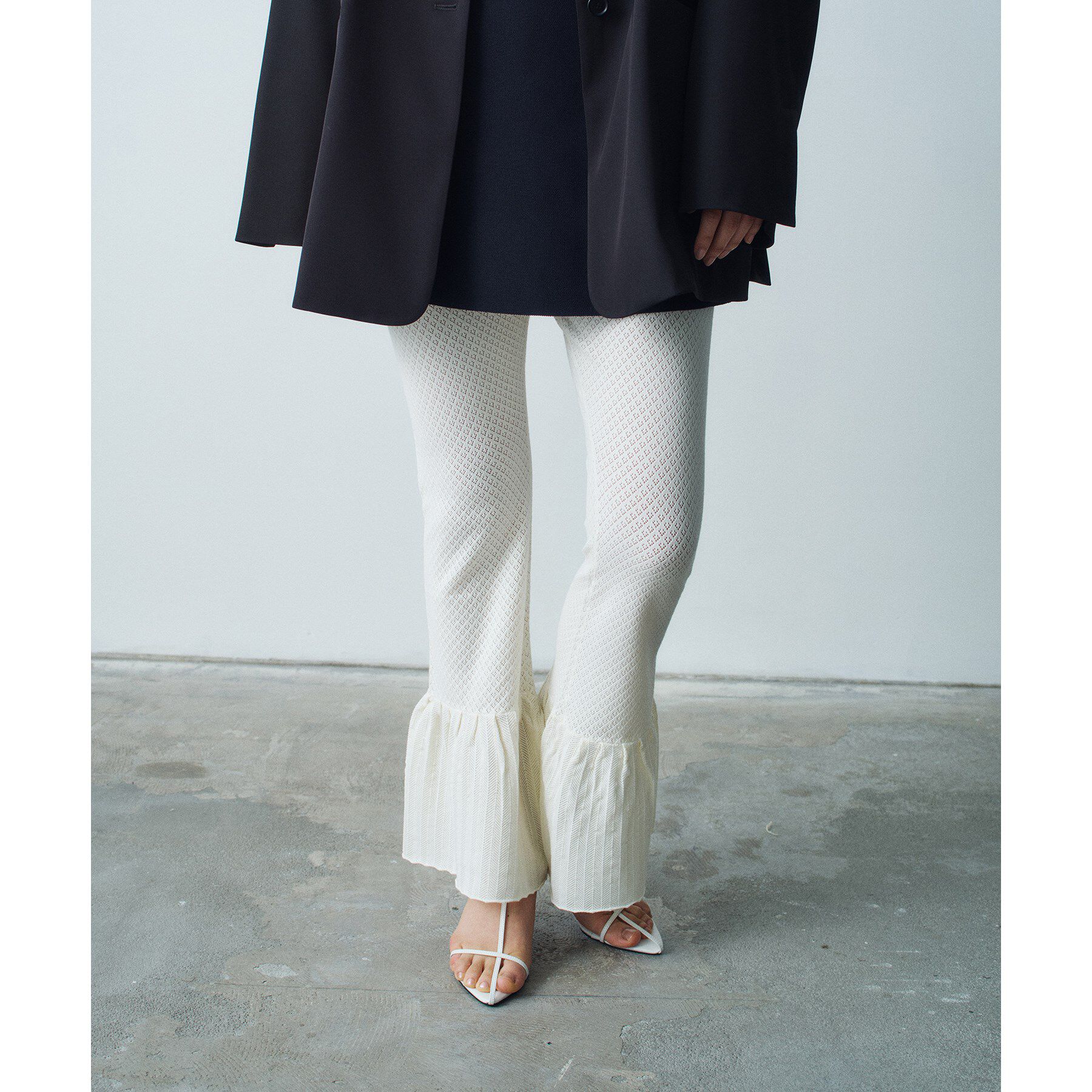 CODE A「lace knit pants」|その他|