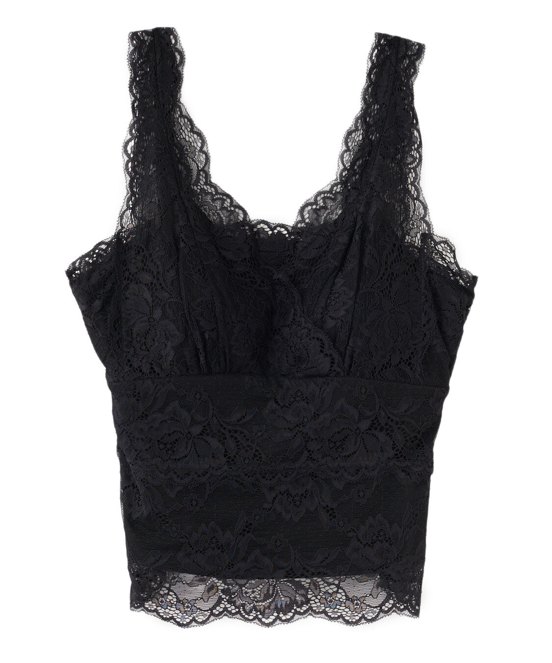 COCO DEAL「カップ付きVネックレースインナー」|インナー|