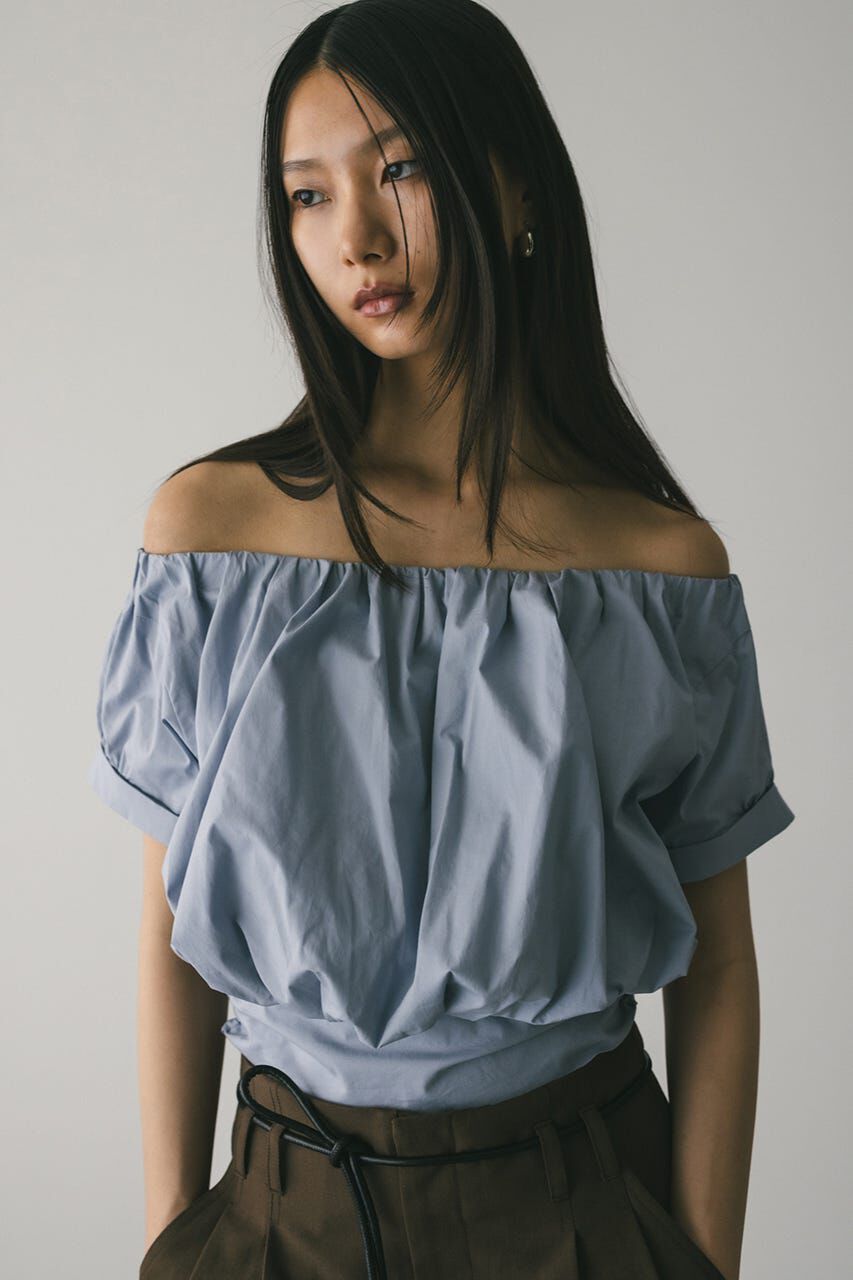 STYLEMIXER「ショルダーギャザートップ」|シャツ・ブラウス|