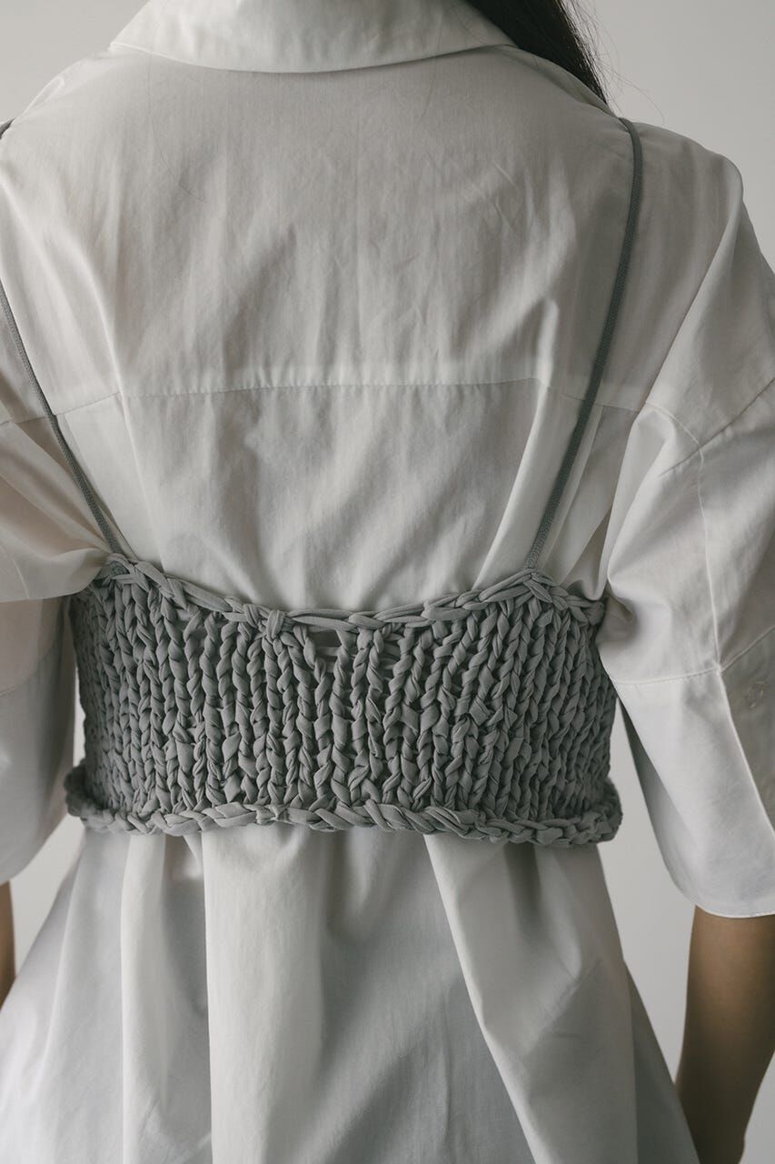 STYLEMIXER「ハンドメイドニットビスチェ」|キャミソール|