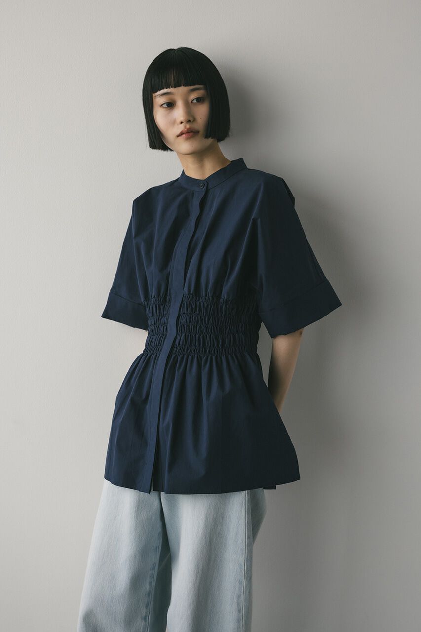 STYLEMIXER「ウエストシャーリングシャツ」|シャツ・ブラウス|NVY