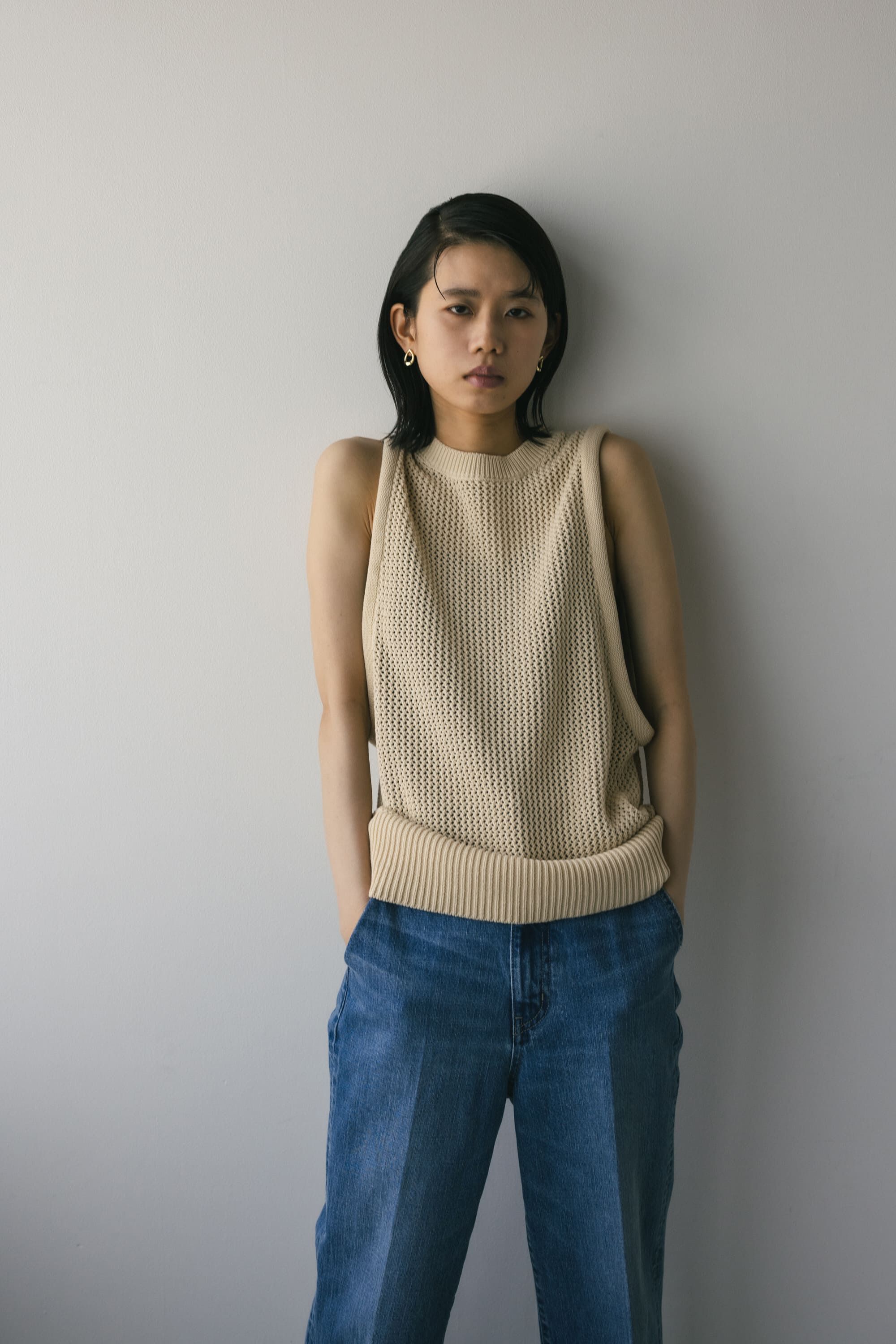 STYLEMIXER「アームクッションニットタンク」|タンクトップ|