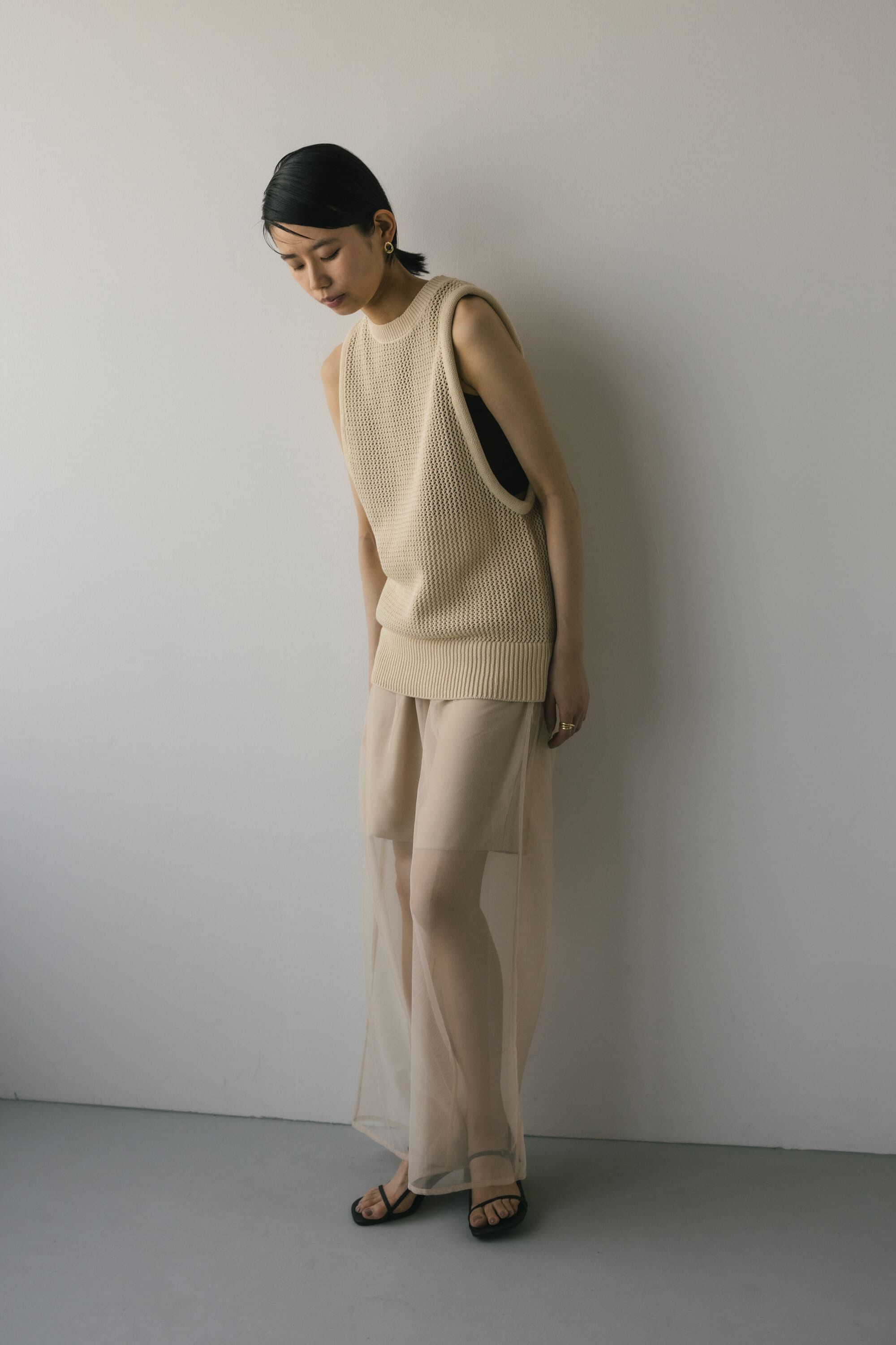 STYLEMIXER「アームクッションニットタンク」|タンクトップ|