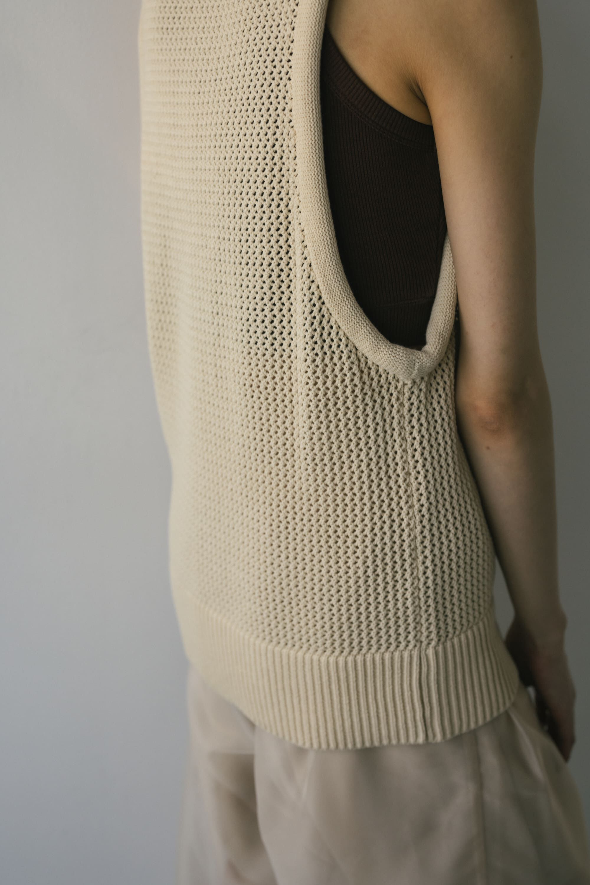 STYLEMIXER「アームクッションニットタンク」|タンクトップ|