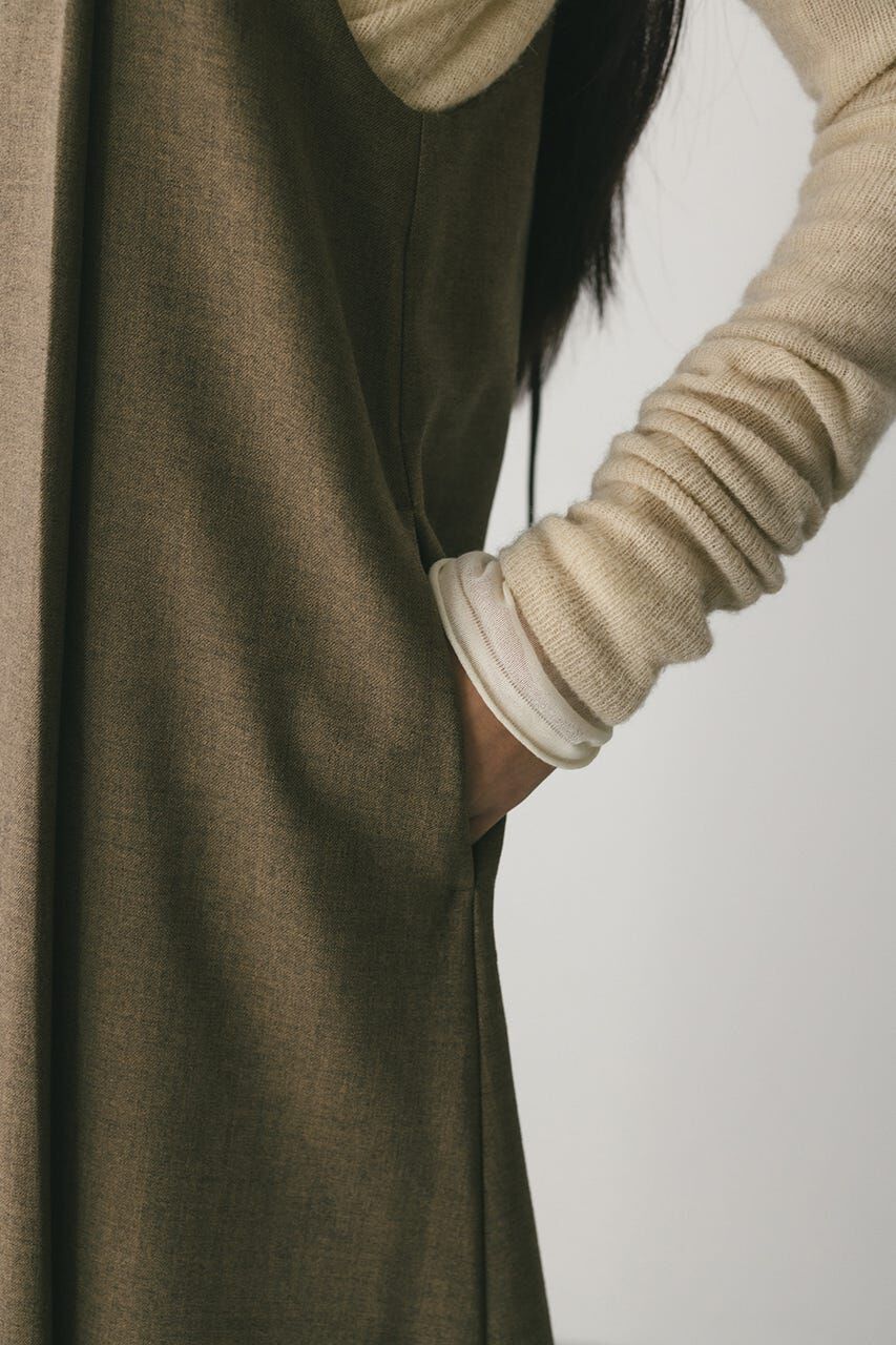 STYLEMIXER「2ピースシャツレイヤードワンピース」|ワンピース|