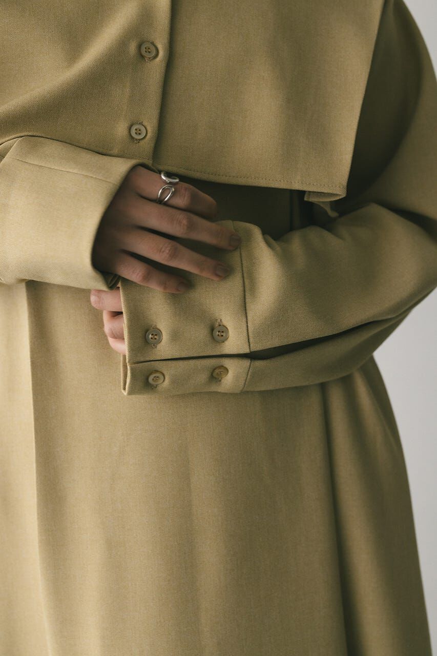 STYLEMIXER「2ピースシャツレイヤードワンピース」|ワンピース|