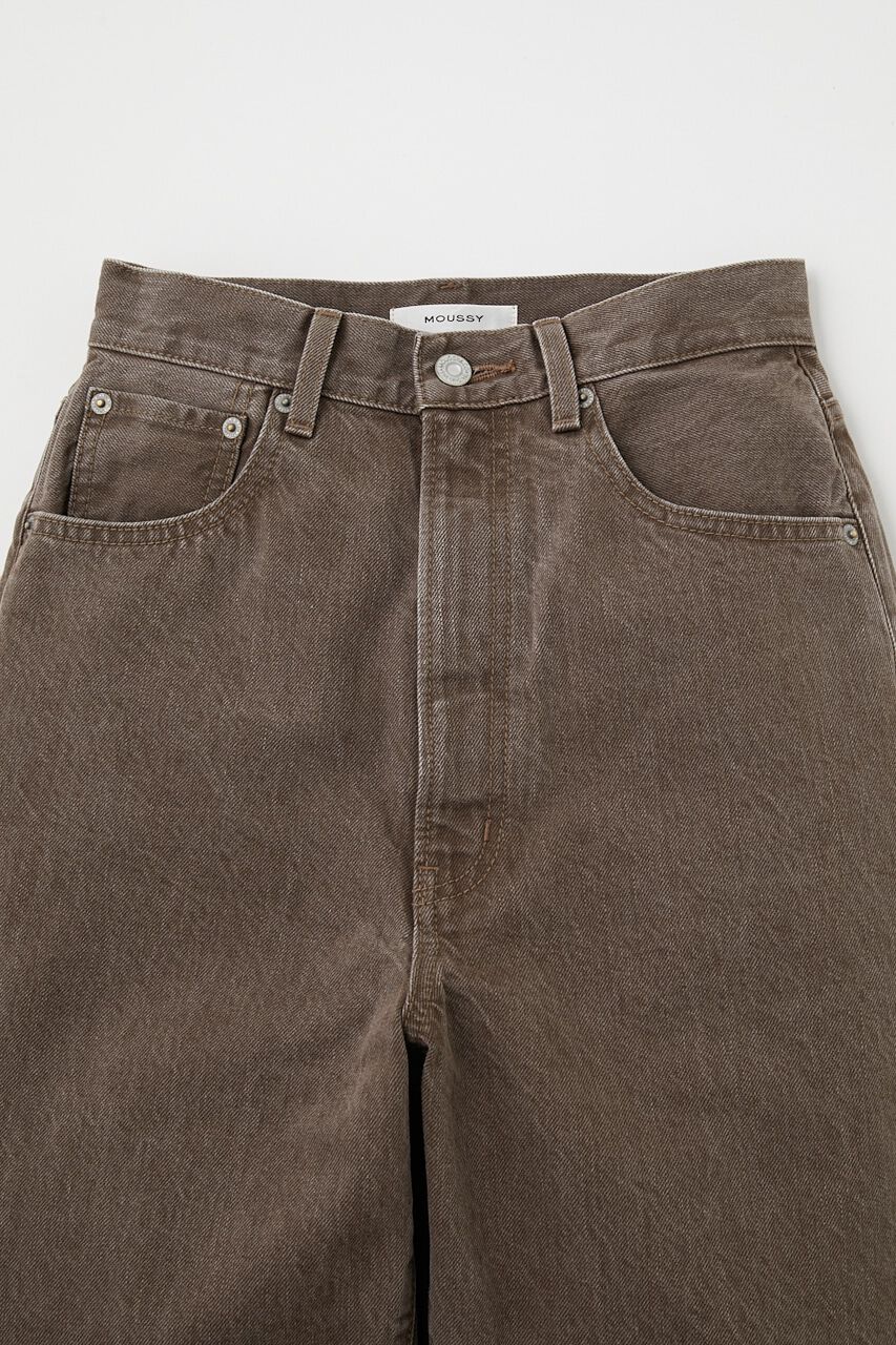 MOUSSY「HW COLOR LOOSE STRAIGHT」|デニム|