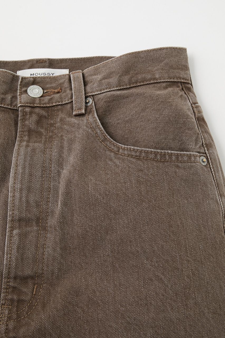 MOUSSY「HW COLOR LOOSE STRAIGHT」|デニム|
