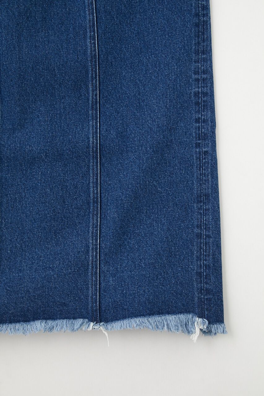 MOUSSY「CUT OFF DENIM I LINE スカート」|スカート|