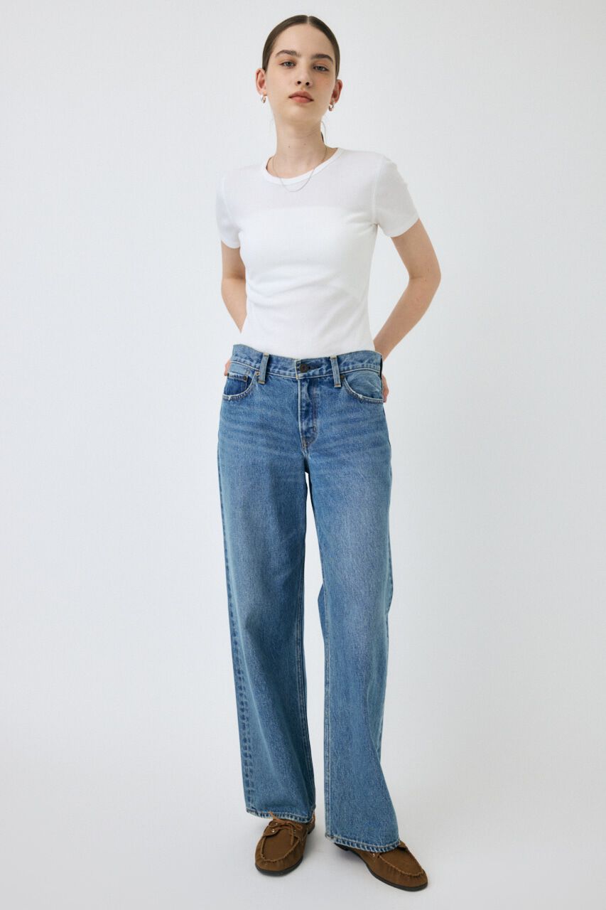 MOUSSY「90S LOWRISE LOOSE STRAIGHT」|デニム|