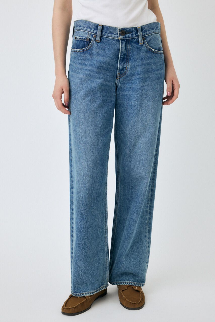 MOUSSY「90S LOWRISE LOOSE STRAIGHT」|デニム|