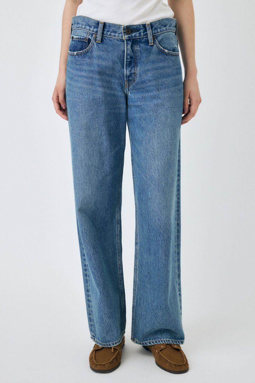 MOUSSY「90S LOWRISE LOOSE STRAIGHT」|デニム|