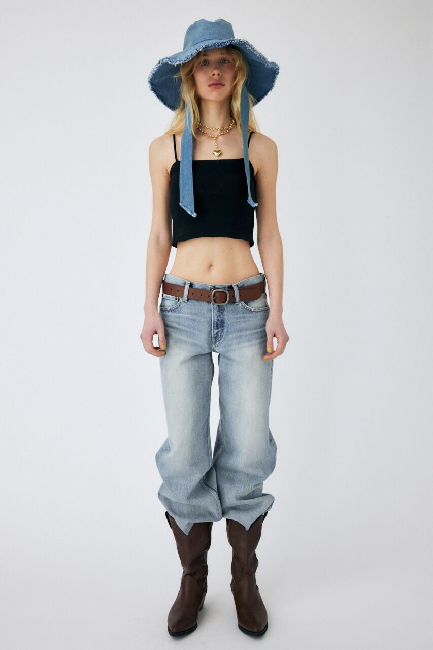 MOUSSY「90S LOWRISE LOOSE STRAIGHT」|デニム|