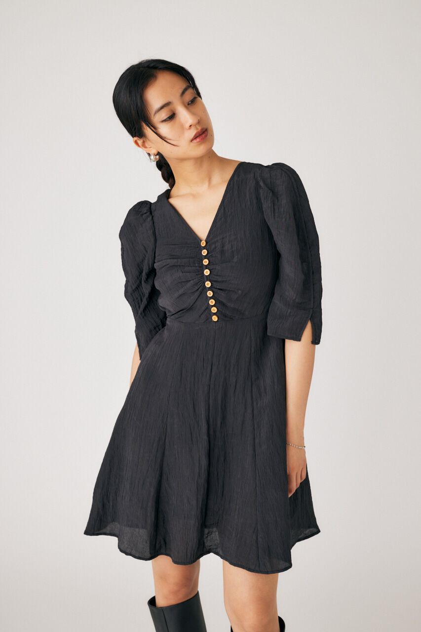 MOUSSY「HALF SLEEVE ドレス」|ワンピース|