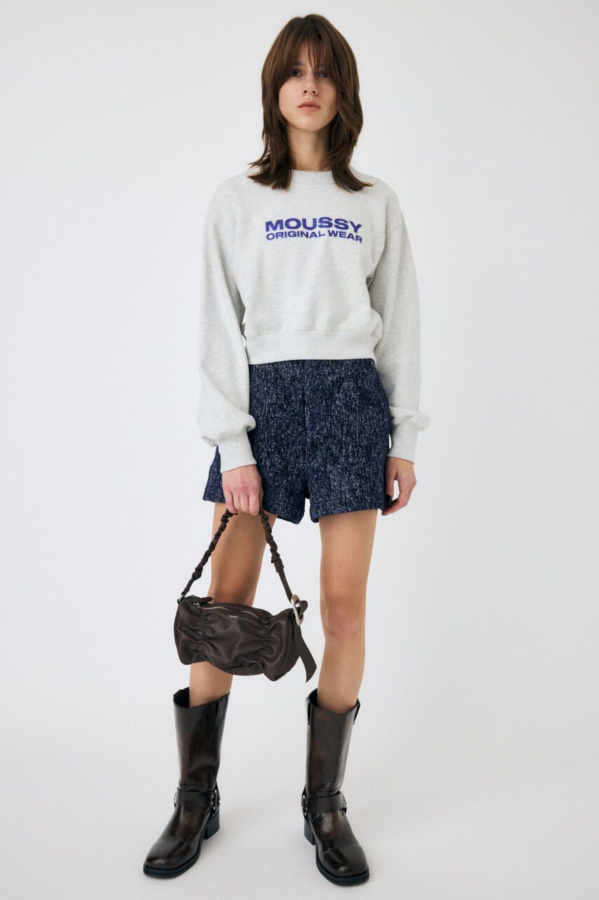 MOUSSY「RHINESTONE MOUSSY プルオーバー」|パーカー|