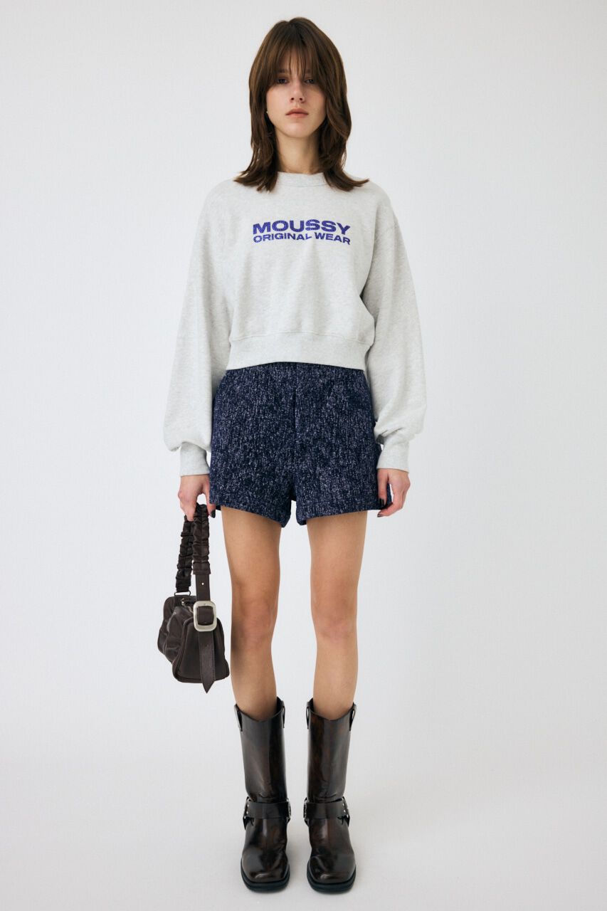 MOUSSY「RHINESTONE MOUSSY プルオーバー」|パーカー|