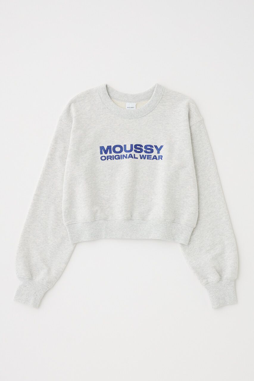 MOUSSY「RHINESTONE MOUSSY プルオーバー」|パーカー|