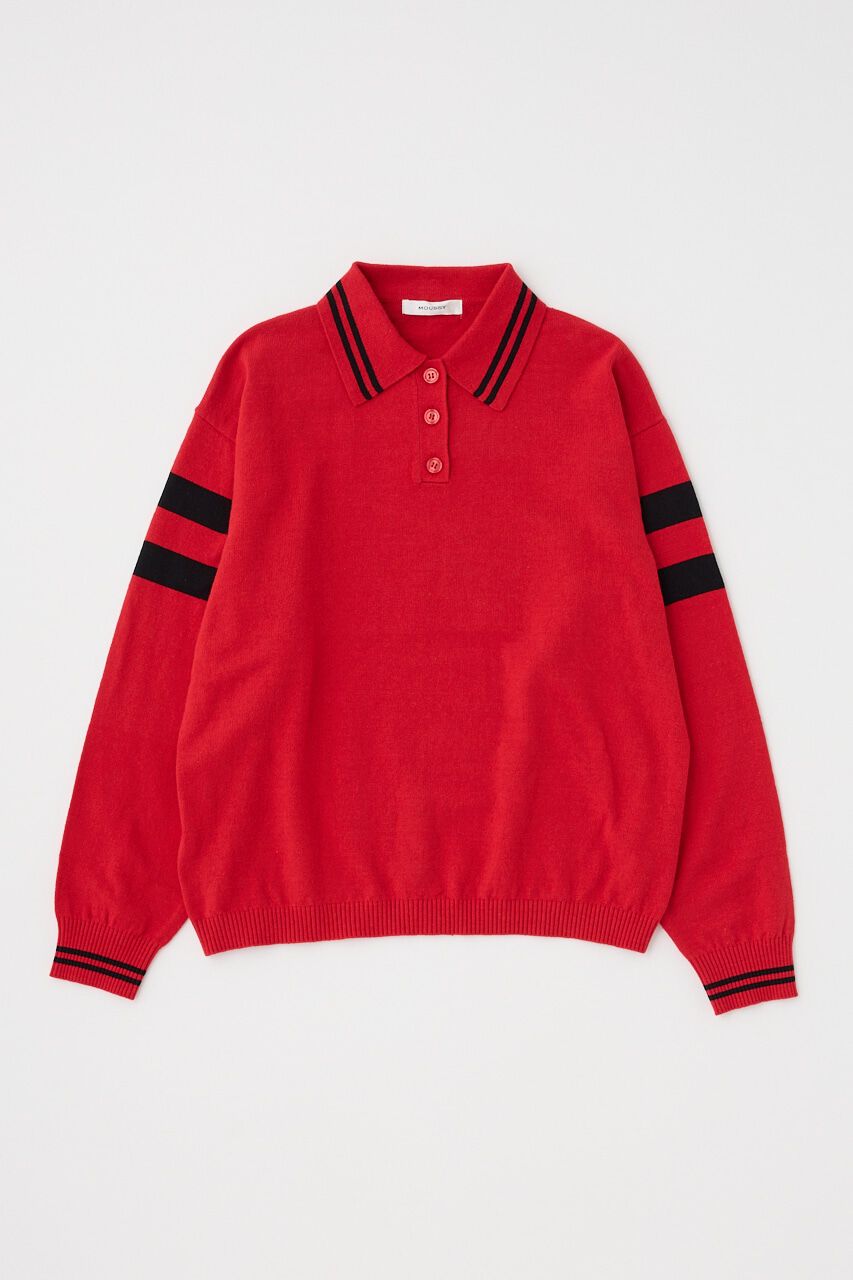 MOUSSY「RUGGER ニットポロ」|ニット・セーター|
