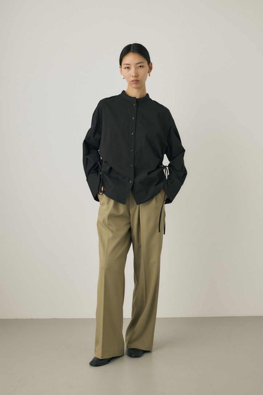 MOUSSY「２WAYスタンド衿シャツ　オーガニックコットン使用」|シャツ・ブラウス|