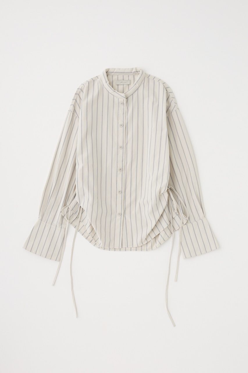 MOUSSY「２WAYスタンド衿シャツ　オーガニックコットン使用」|シャツ・ブラウス|