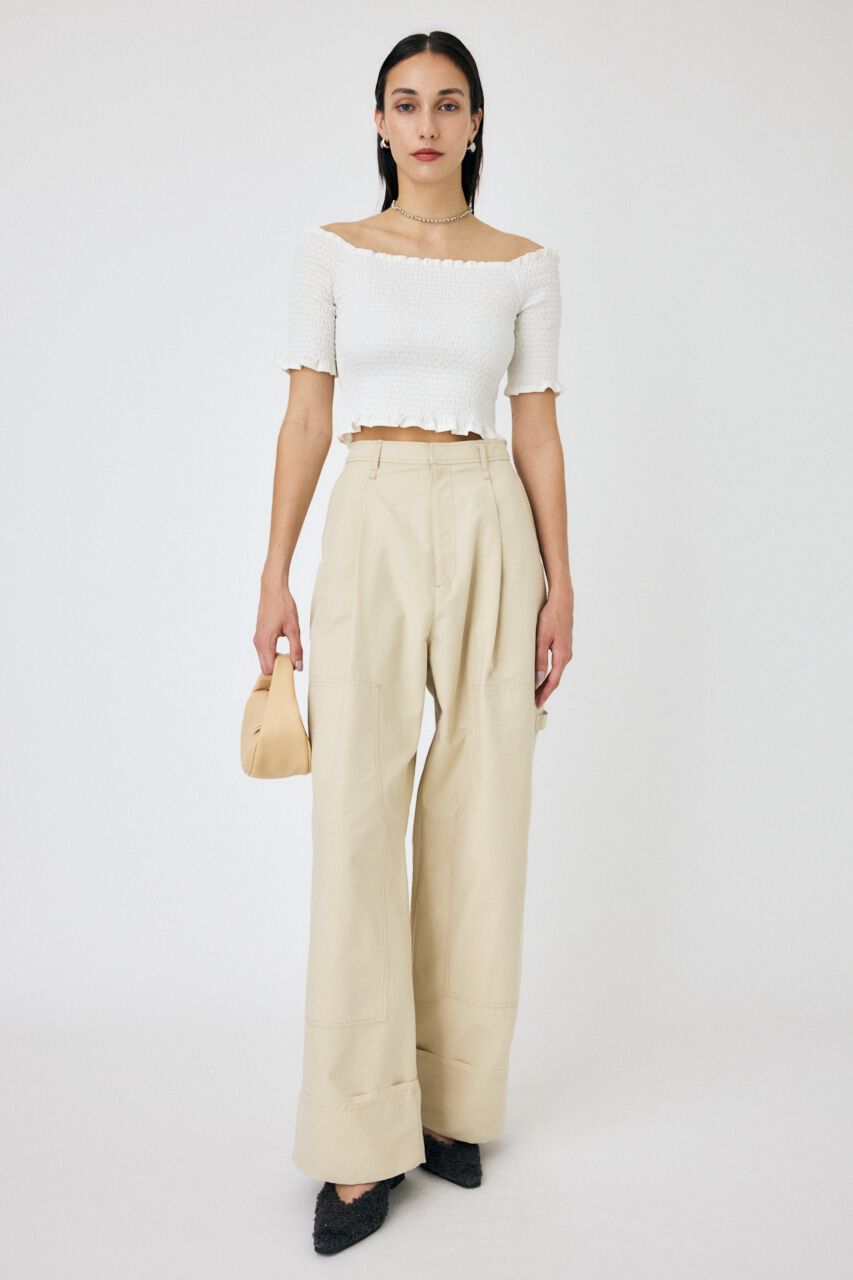 MOUSSY「WAVY オフショルダートップス」|その他|