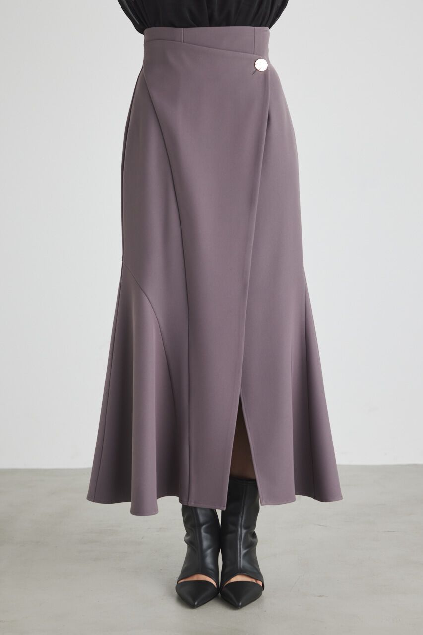 rienda「ラップデザインハイウエストマーメイドSK」|スカート|