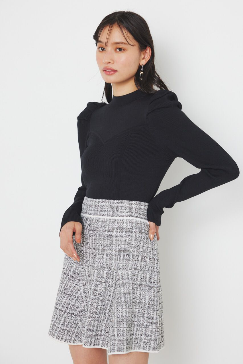 rienda「ビスチェパターンKnit TOP」|ニット・セーター|