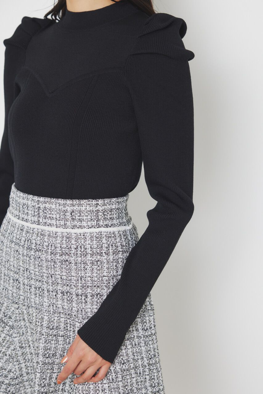 rienda「ビスチェパターンKnit TOP」|ニット・セーター|