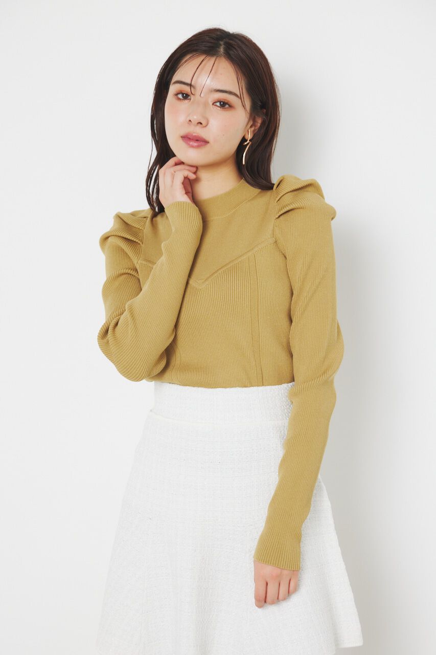 rienda「ビスチェパターンKnit TOP」|ニット・セーター|