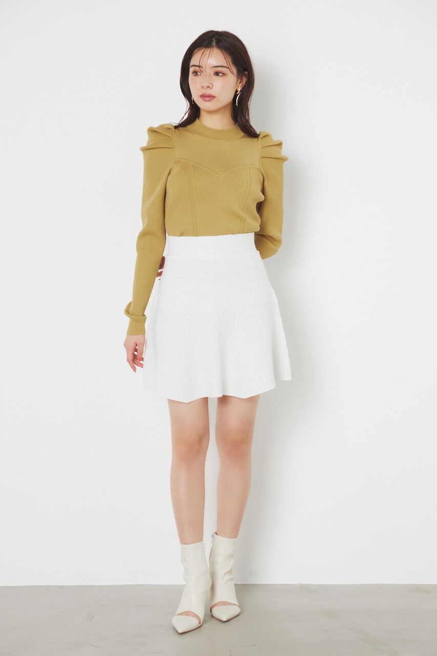 rienda「ビスチェパターンKnit TOP」|ニット・セーター|