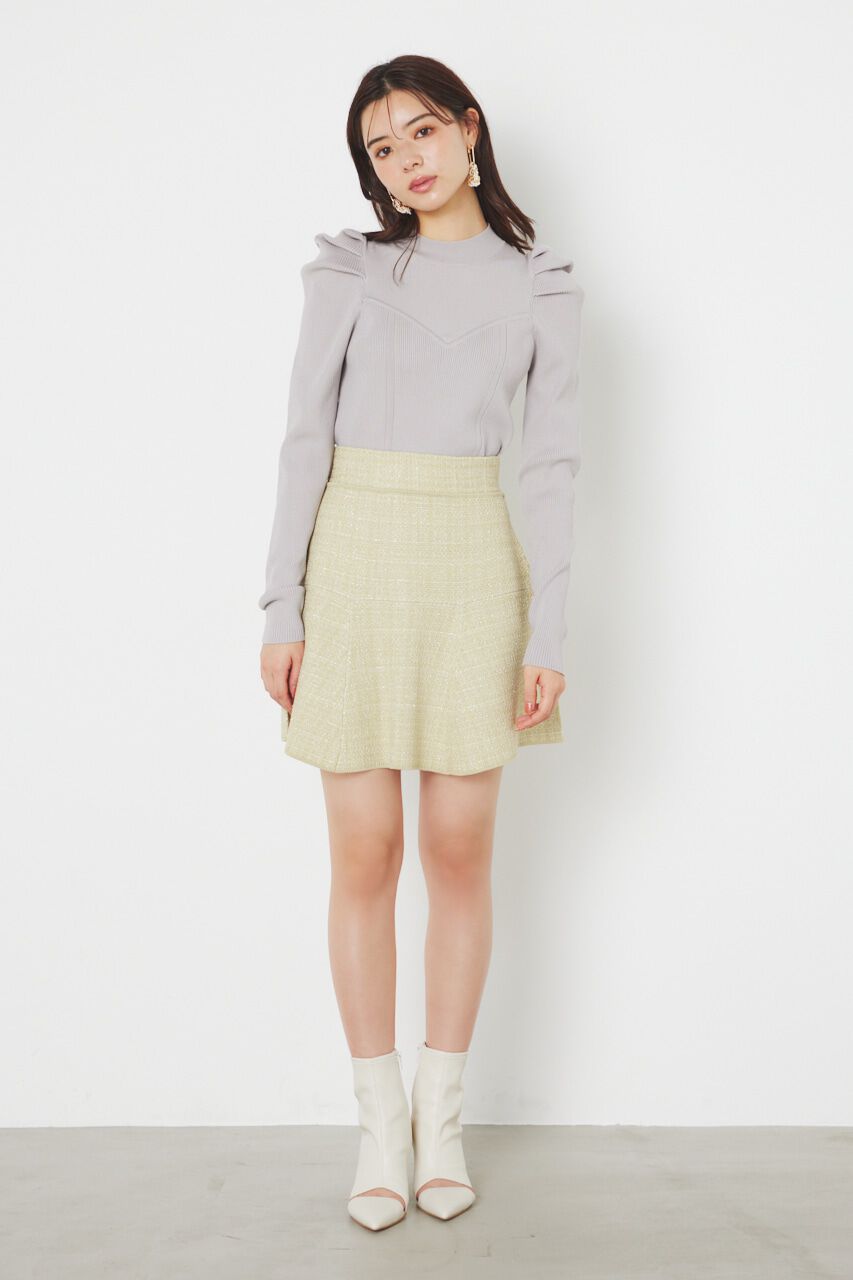 rienda「ビスチェパターンKnit TOP」|ニット・セーター|