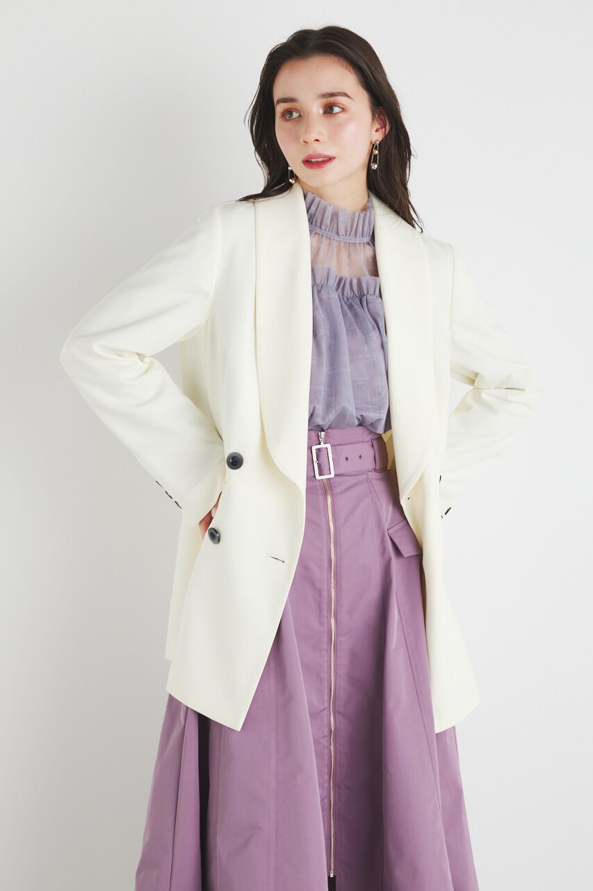 rienda「ダブルボタンショールカラーテーラードJK」|その他|IVOY3