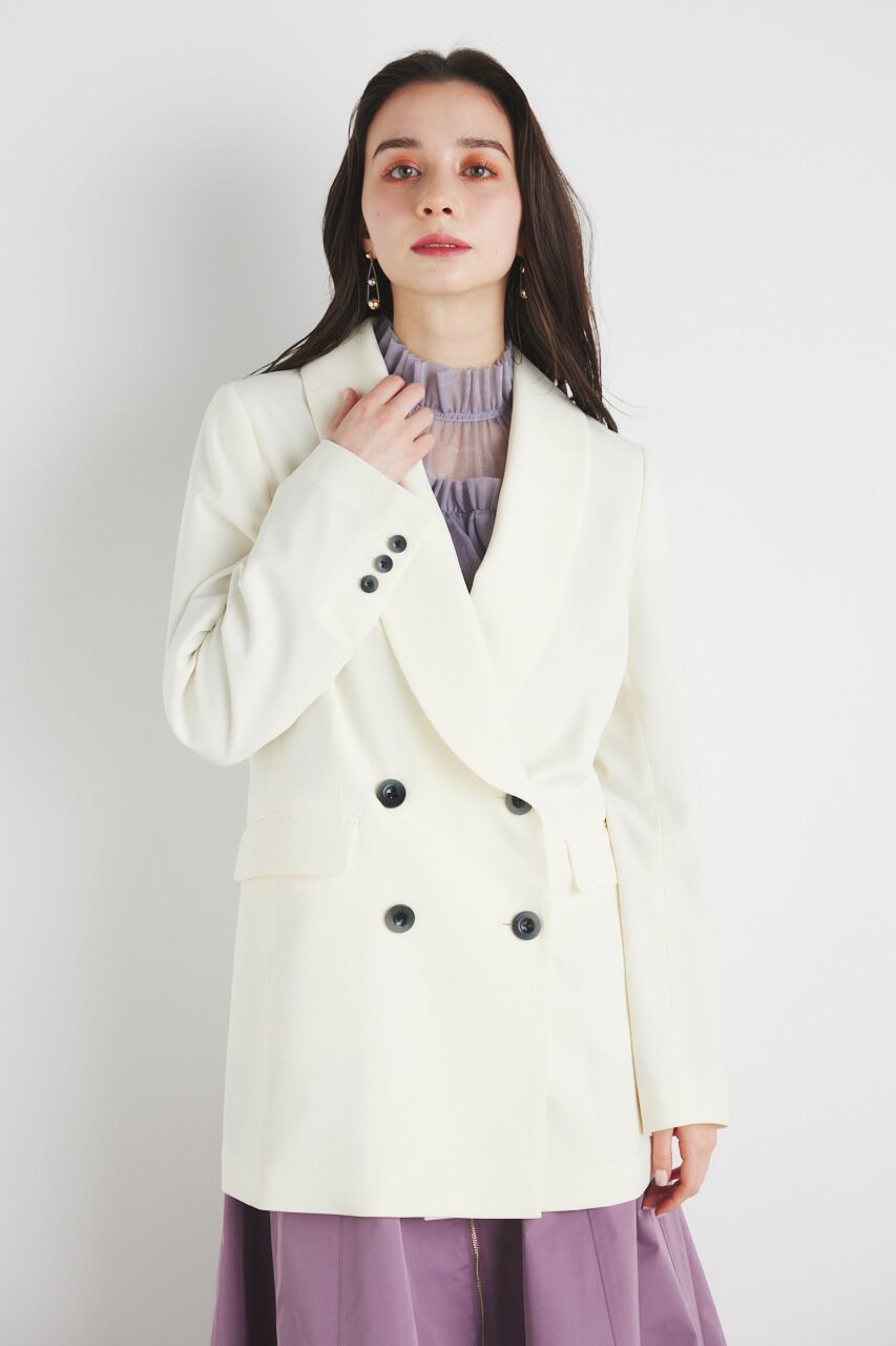 rienda「ダブルボタンショールカラーテーラードJK」|その他|