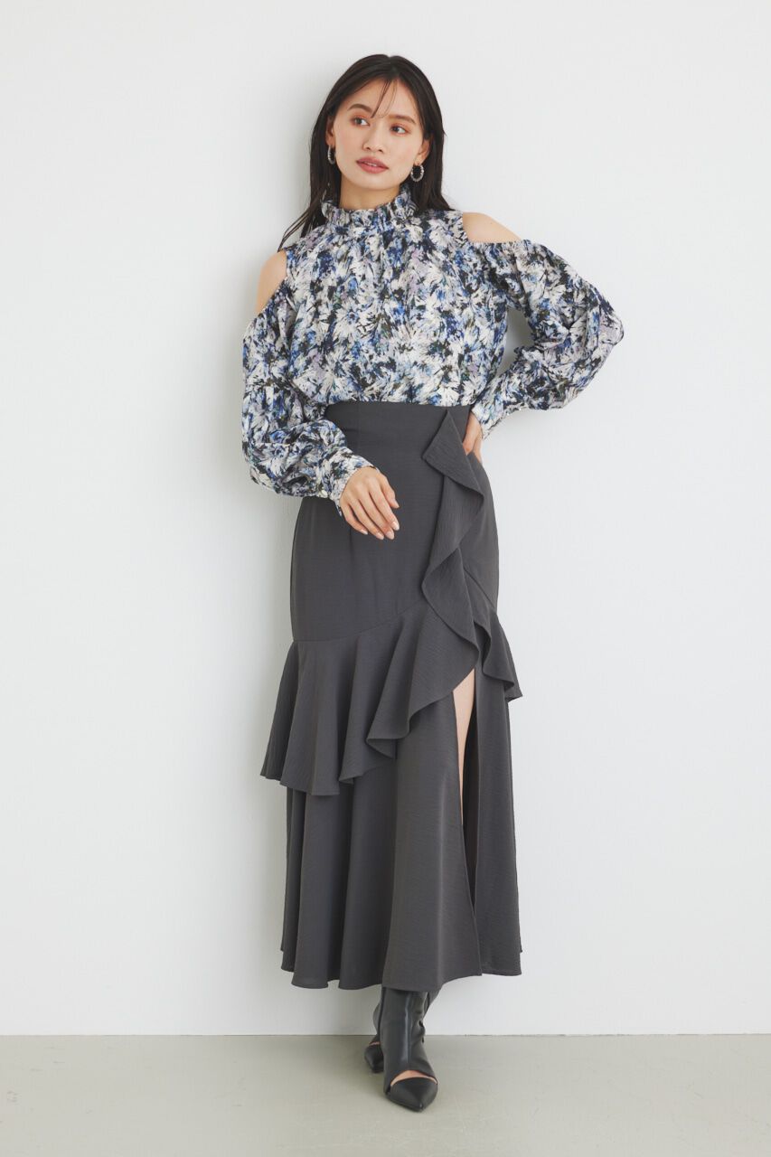 rienda「フリルスリットH/WSS-PT」|その他|