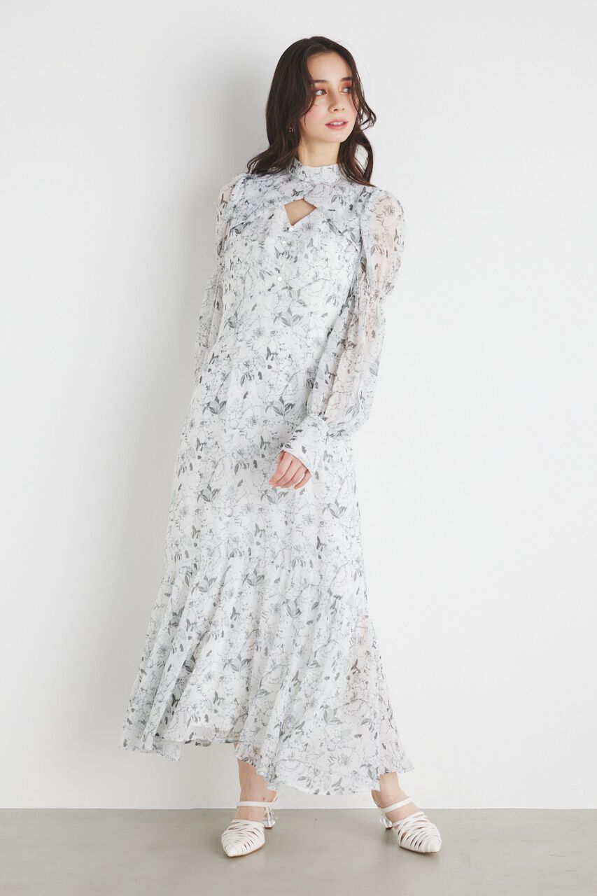 rienda「H/WレイヤードカットマーメイドOP」|ワンピース|