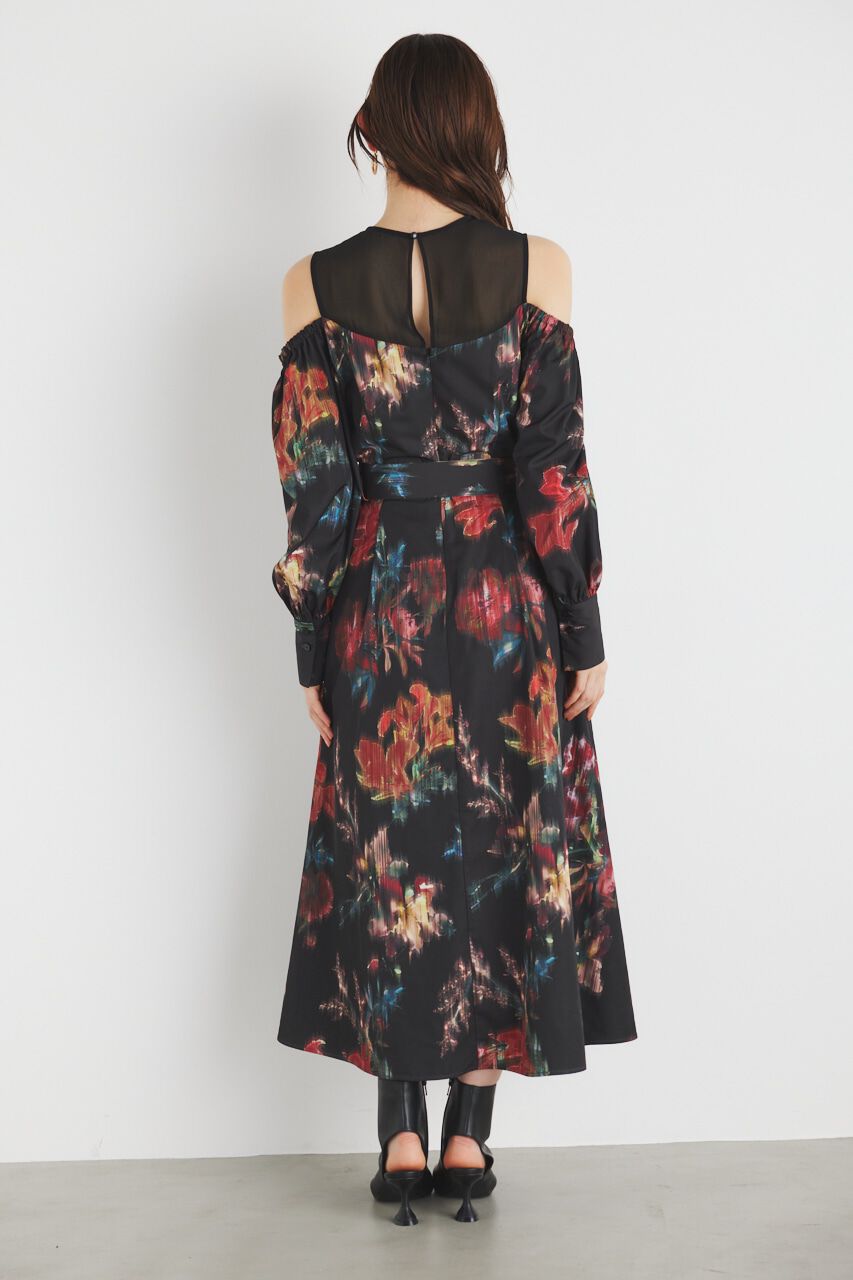 rienda「レイヤードオフショルフレアOP」|ワンピース|