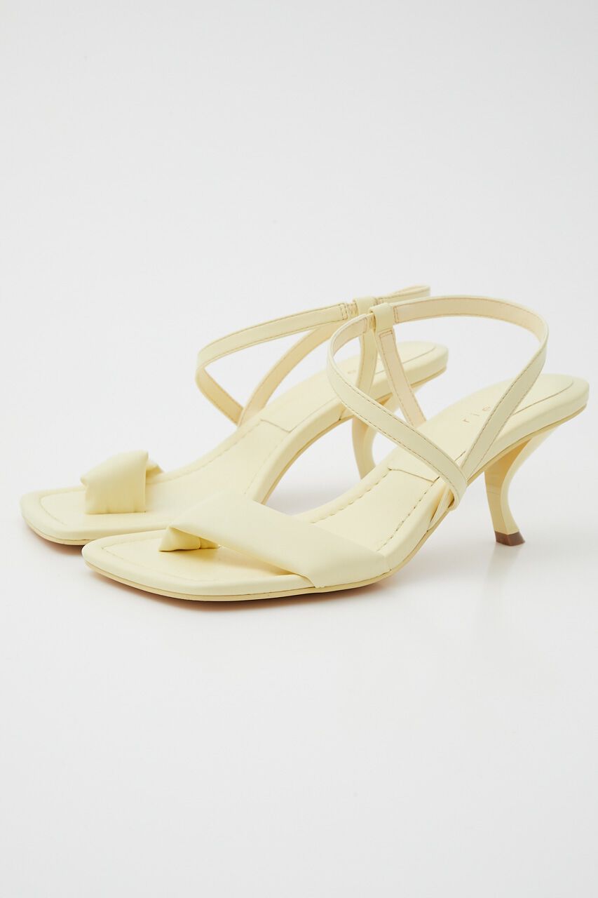 rienda「デザインヒールトングサンダル」|サンダル|