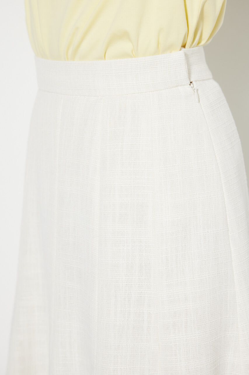 rienda「アシンメトリーパネルツイードJ/WフレアSK」|スカート|