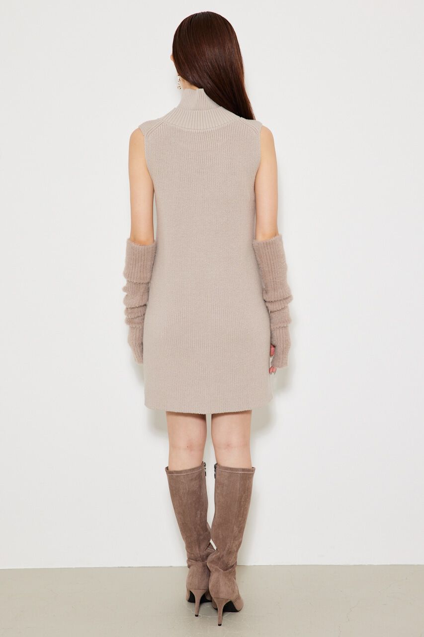 rienda「レイヤードNCミニKnit OP」|ワンピース|