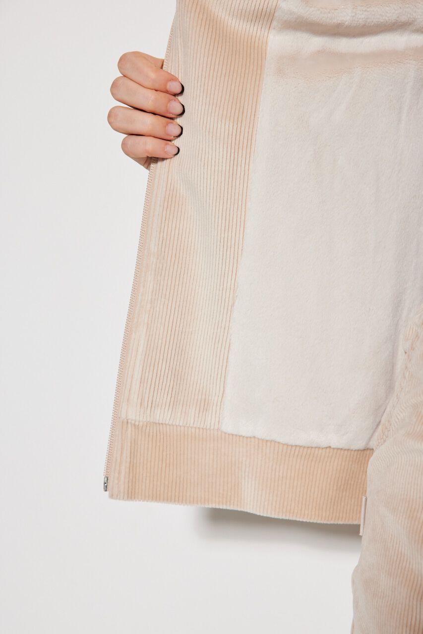 rienda「カットコーデュロイブルゾン」|ブルゾン・スタジャン|