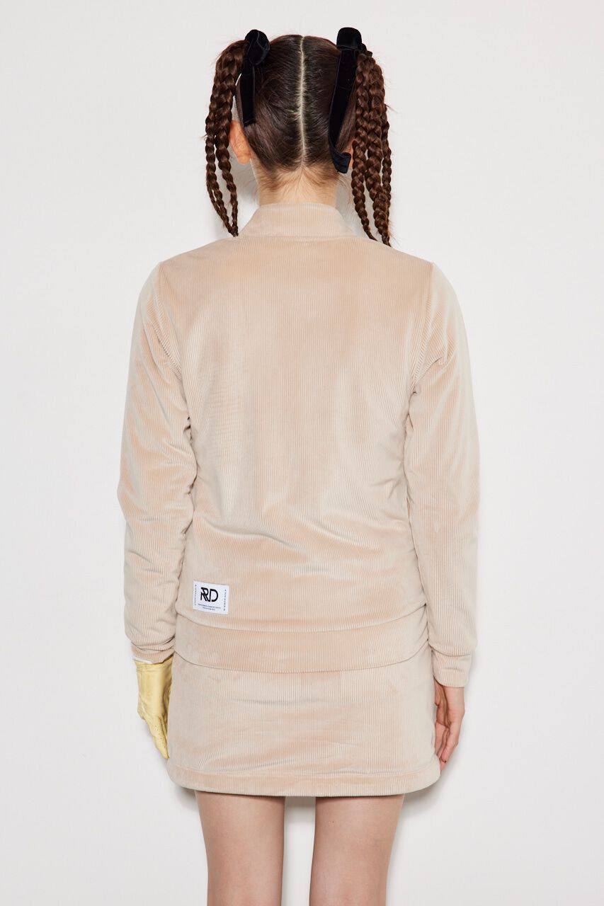 rienda「カットコーデュロイブルゾン」|ブルゾン・スタジャン|