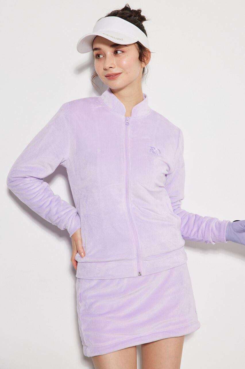 rienda「カットコーデュロイブルゾン」|ブルゾン・スタジャン|PUR