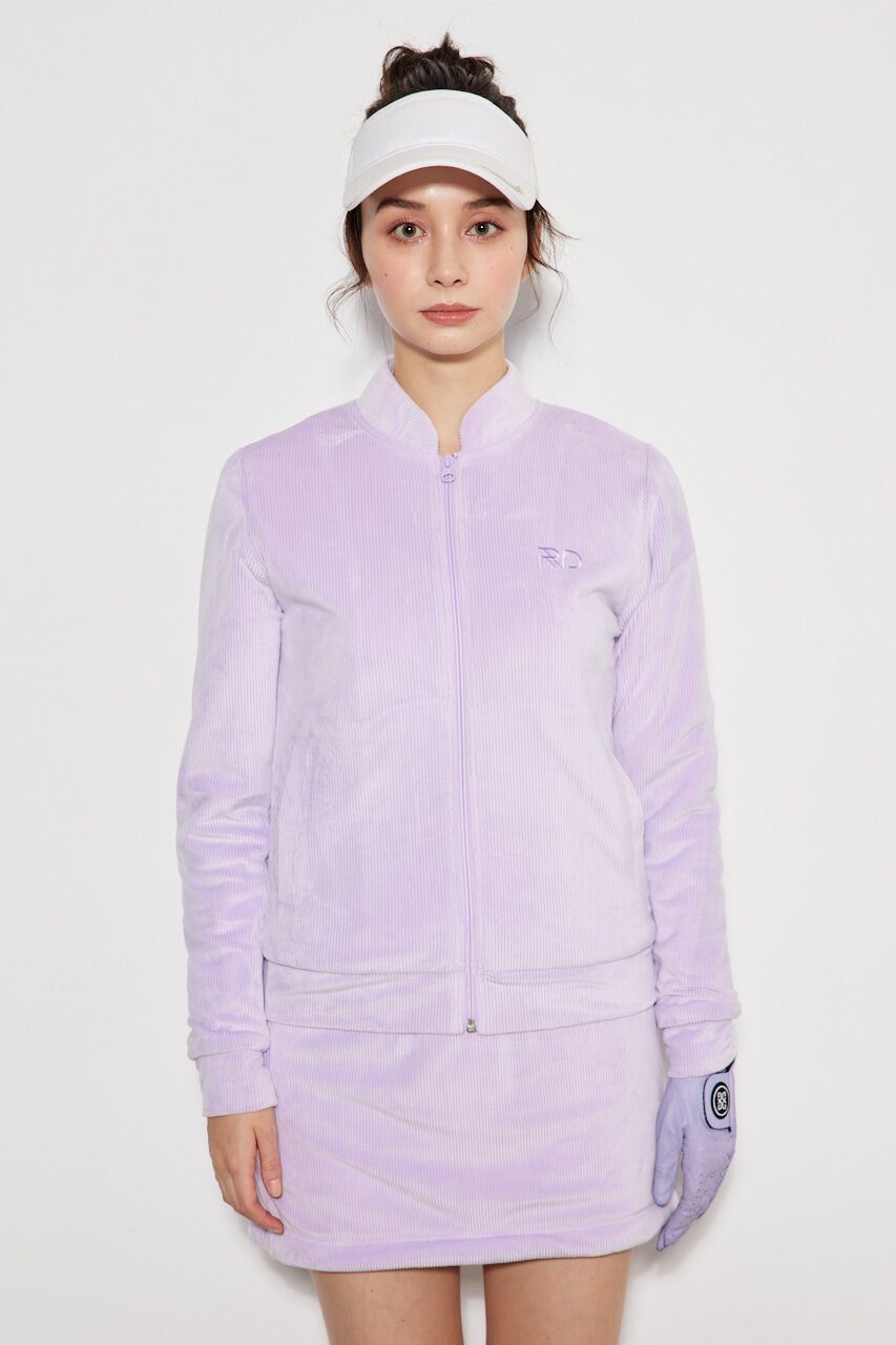 rienda「カットコーデュロイブルゾン」|ブルゾン・スタジャン|