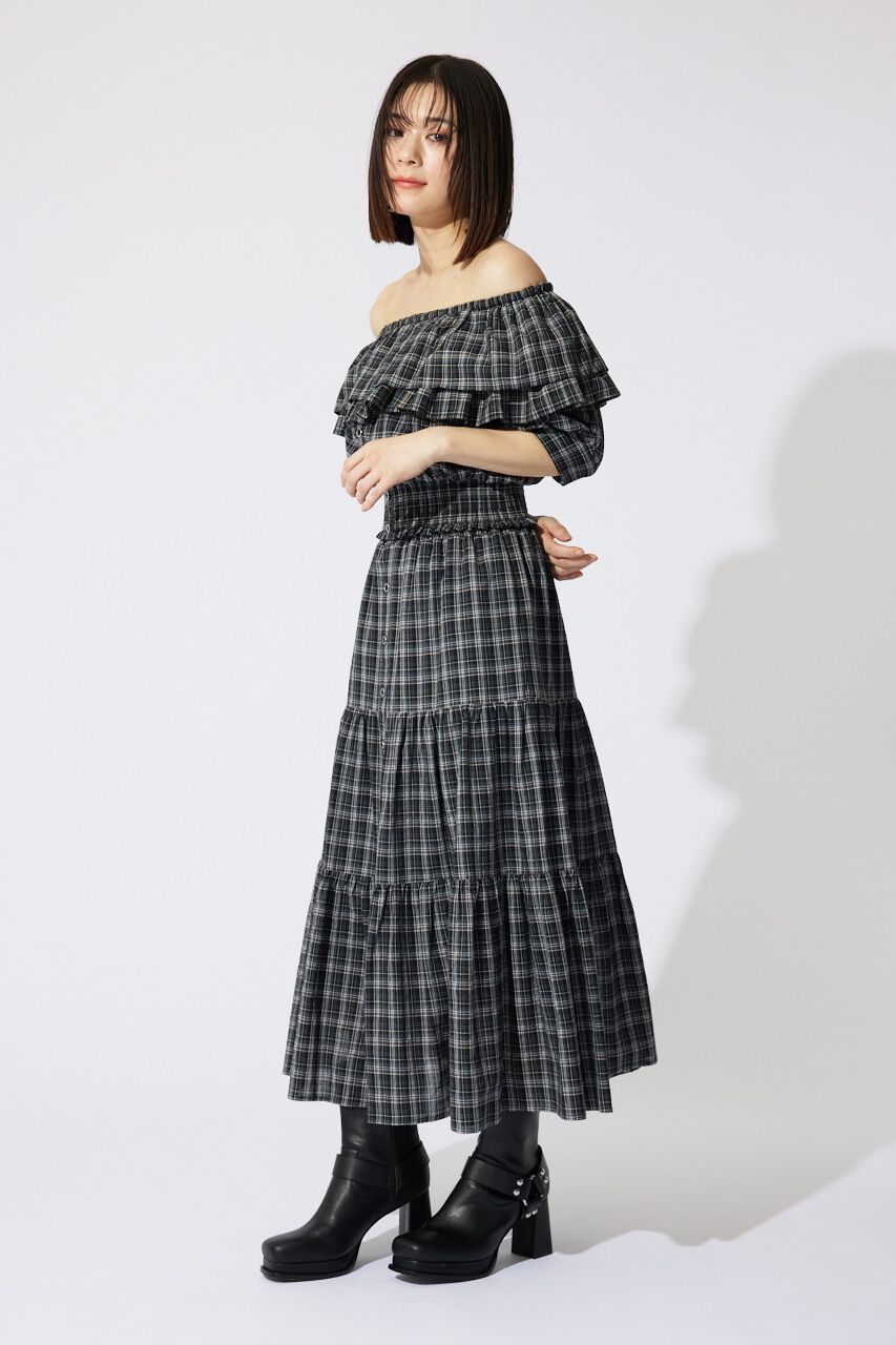 rienda「2WAYオフショルダーショートトップス」|シャツ・ブラウス|