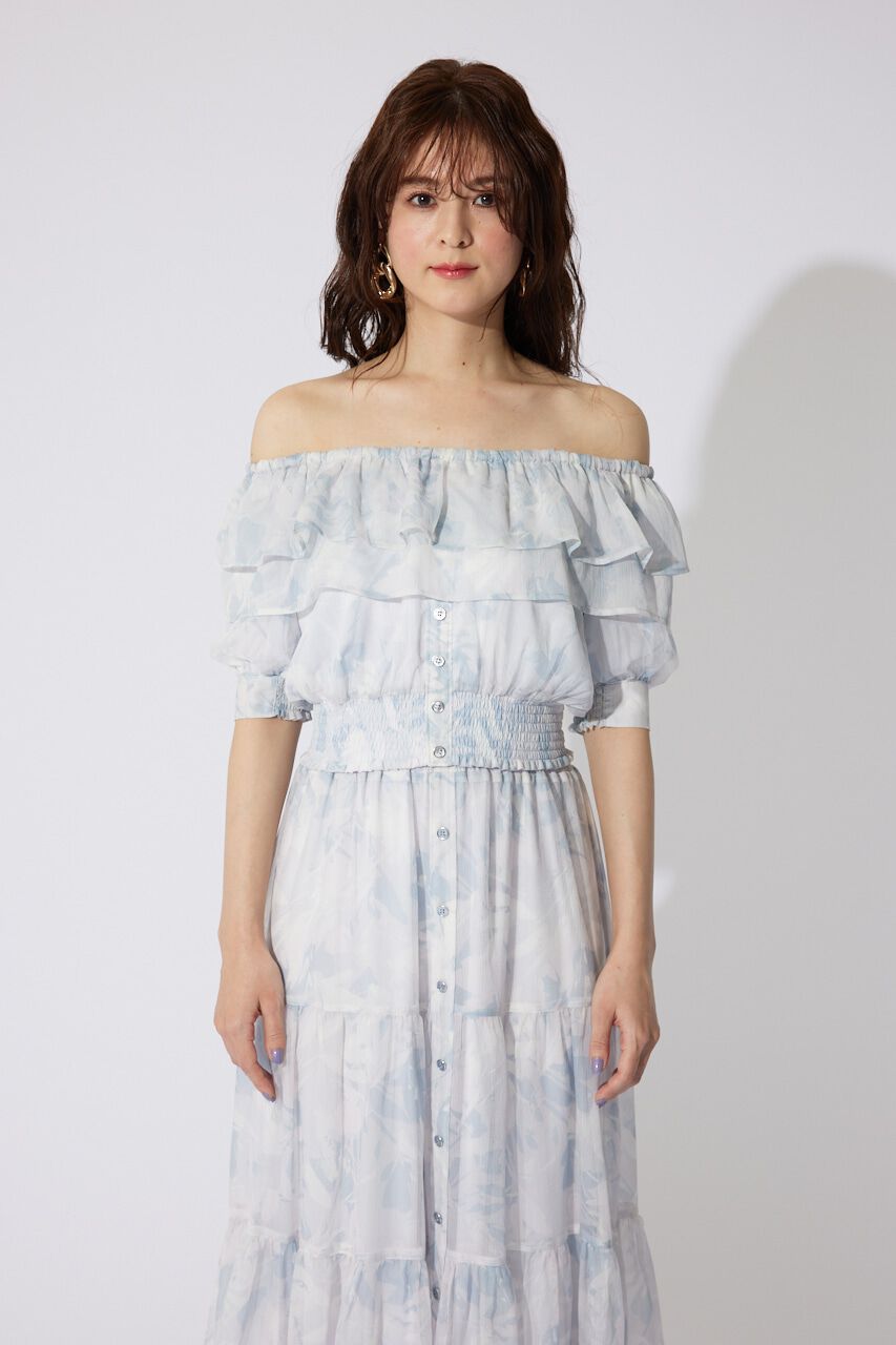 rienda「2WAYオフショルダーショートトップス」|シャツ・ブラウス|