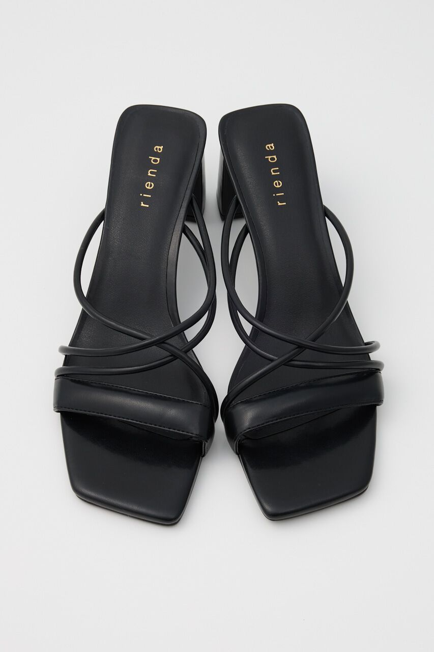 rienda「スリムストリングサンダル」|サンダル|