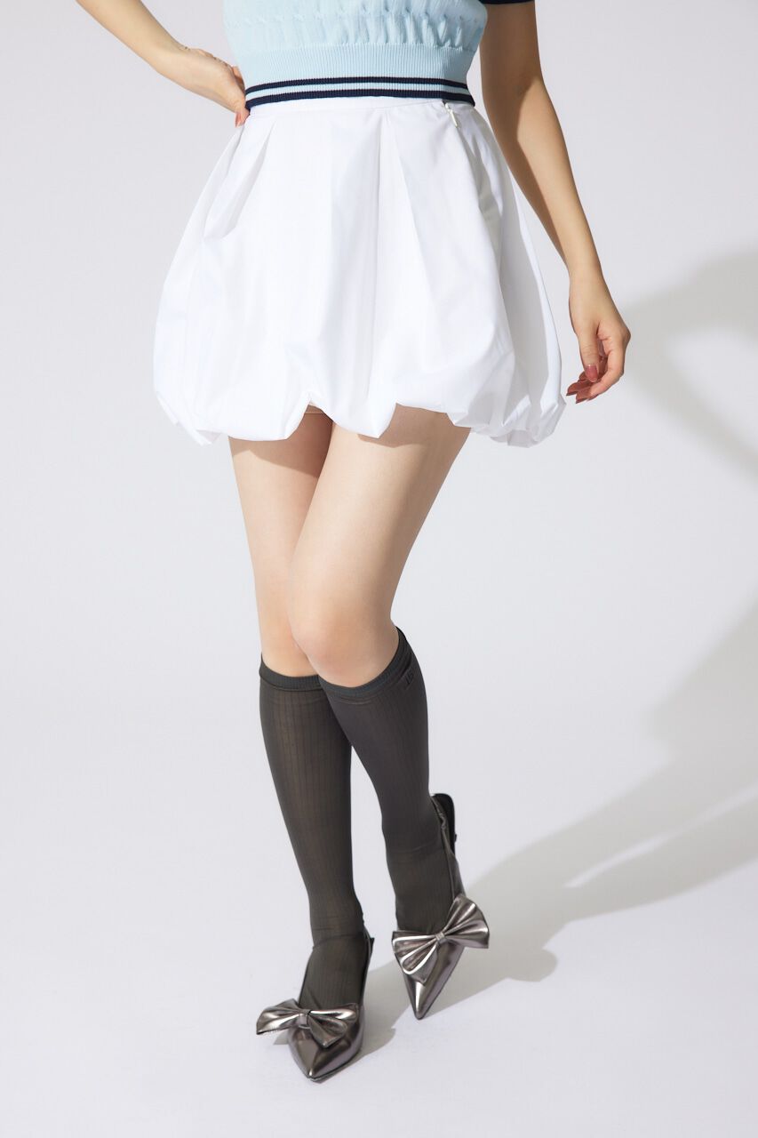 rienda「バルーンミニジャストウエストスコートショートパンツ」|その他|