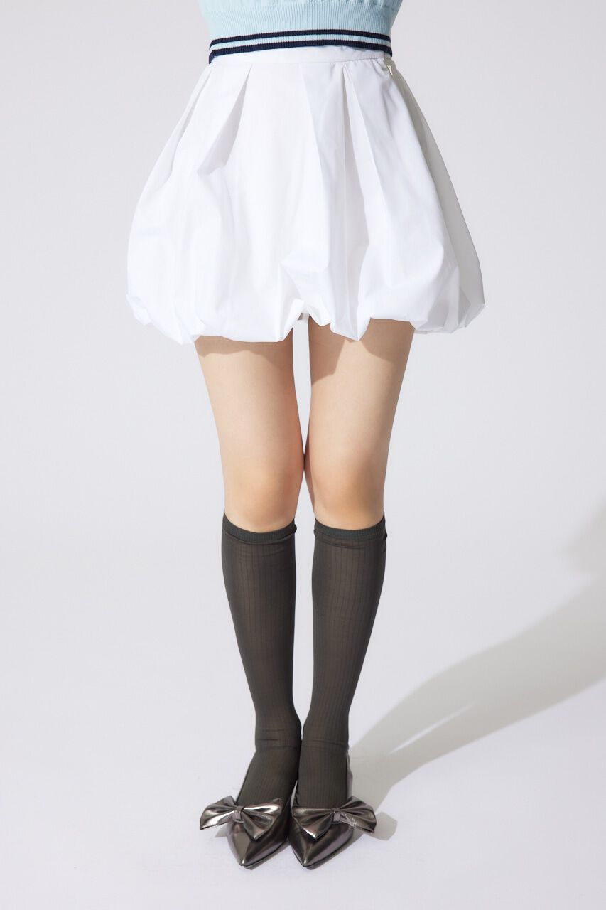 rienda「バルーンミニジャストウエストスコートショートパンツ」|その他|