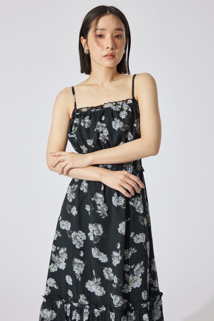 rienda「シャーリングワンピースセット」|ワンピース|